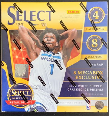 (1) 2020-21 SELECT BASKETBALL MEGA BOX