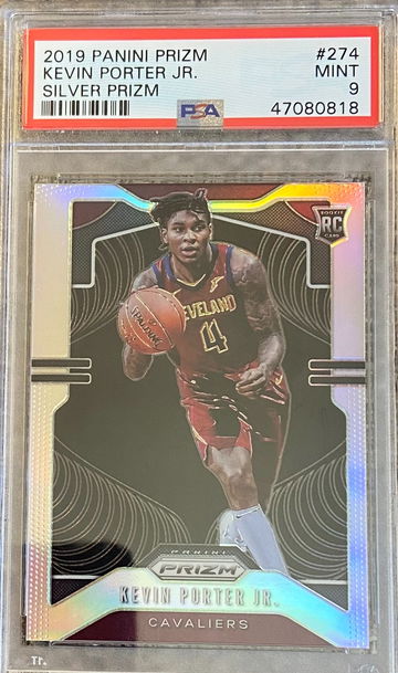 2019 Panini Prizm Kevin Porter Jr RC Silver PSA9
