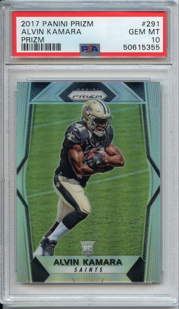 Alvin Kamara 2017 Prizm Rookie PSA 10 (355) Saints