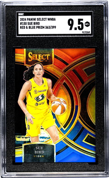 2024 Panini Select Wnba #150 Sue Bird Red & Blue Prizm /399 SGC 9.5