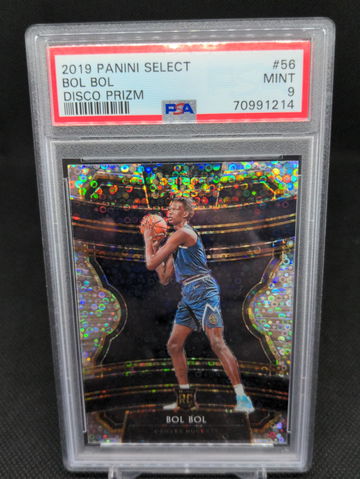 2019 Panini Select Disco Prizm Bol Bol RC #56 PSA 9