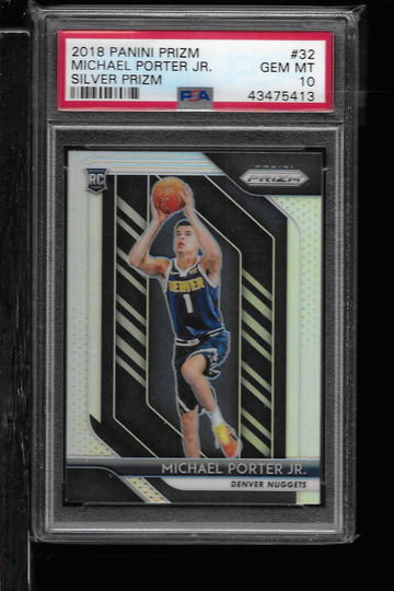 2918 PRIZM MICHAEL PORTER JR SILVER PRIZM