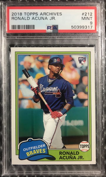 2018 Topps Archives Ronald Acuna Jr.