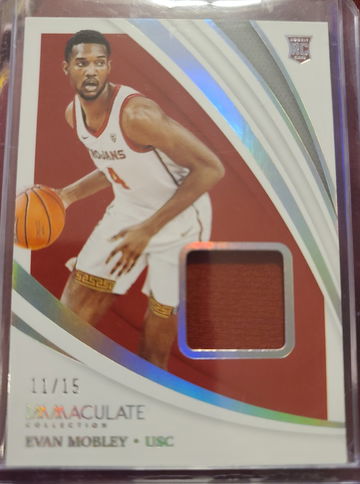 2021 Immaculate Evan Mobley 11/15