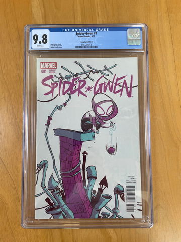 Spider-Gwen #1 CGC 9.8 Skottie Young Variant