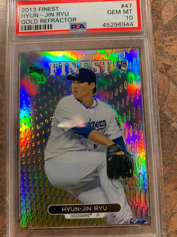 Hyun-Jin Ryu Gold Refractor 