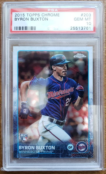 2015 Topps Chrome Byron Buxton SP