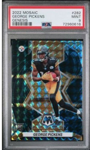 2022 Panini Mosaic Genesis George Pickens 282