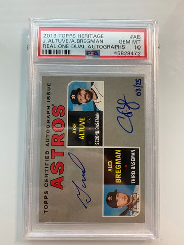 Alex Bregman / Jose Altuve