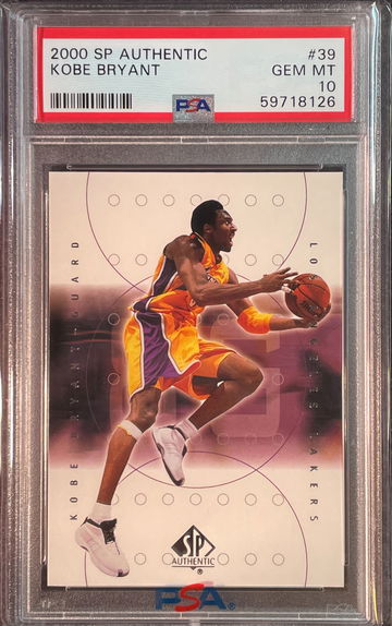 2000 SP Authentic #39 Kobe Bryant PSA 10 GEM