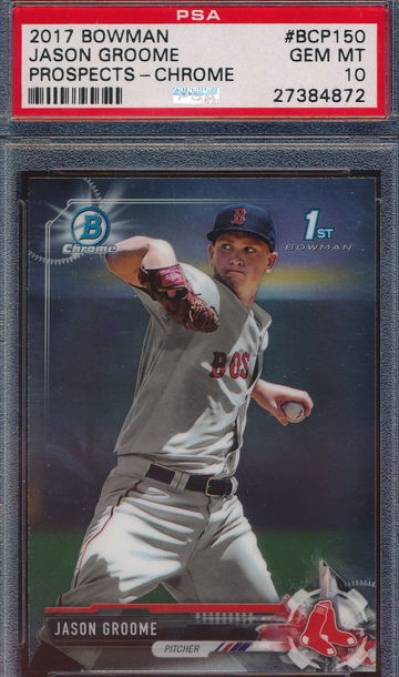 2017 Bowman Chrome Prospects Jason Groome RC PSA 10 GEM MT 4872
