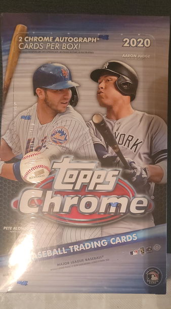 2020 Topps Chrome Hobby Box 