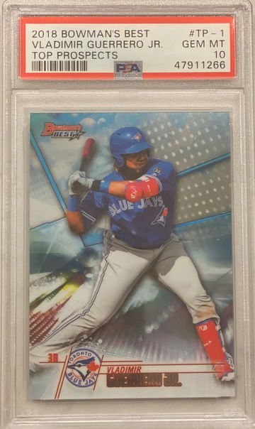 Vladimir Guerrero Jr 2018 Bowman Best