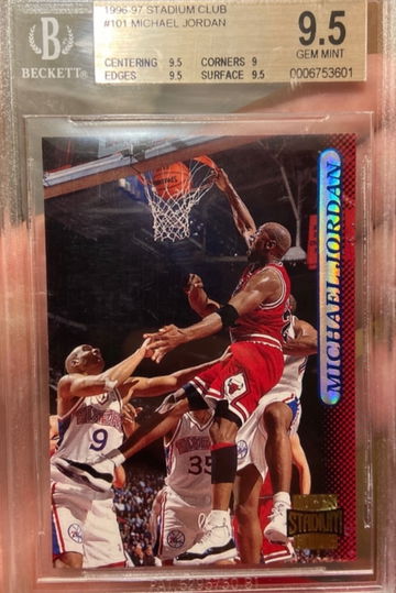 1996 Michael Jordan Stadium Club