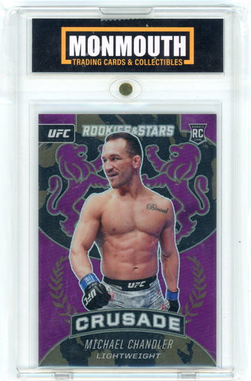 2021 Panini Crusade Purple Michael Chandler #226 RC /49