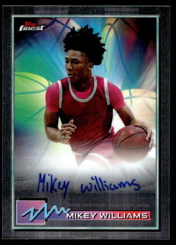 2021 Topps Finest Mikey Williams #FA-MW Auto