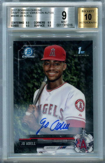 Jo Adell variation /99 bgs 9 auto 10