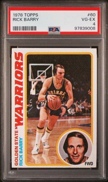 1978 Topps #60 Rick Barry PSA 4