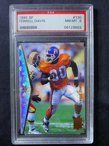 1995 SP Terrell Davis PSA 8