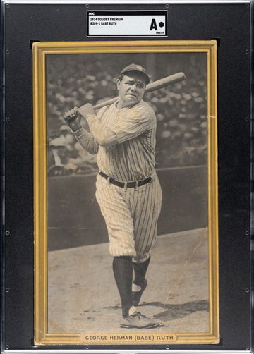 1934 Goudey R309-1 Premium  Babe Ruth 
