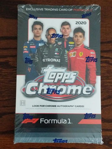 2020 Topps Chrome F1 Racing Hobby