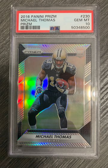 2016 Prizm Michael Thomas #230 PSA 10 Gem Mint 