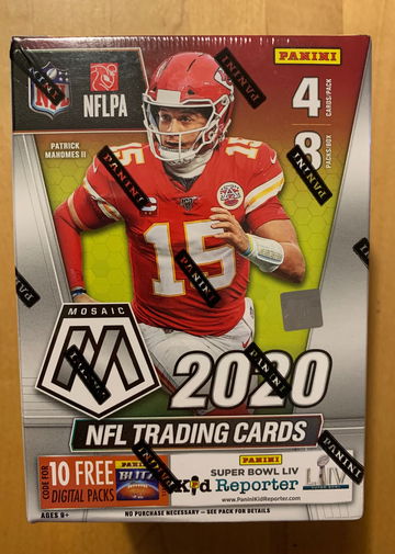 2020 Panini Mosaic Retail Blaster Box