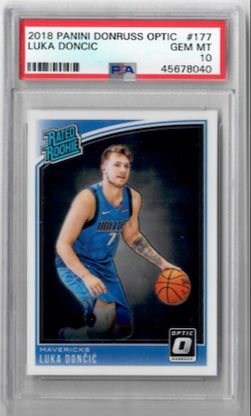 LUKA DONCIC 2018 PANINI OPTIC #177