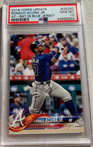 2018 Topps Update Ronald Acuna Jr. PSA 10