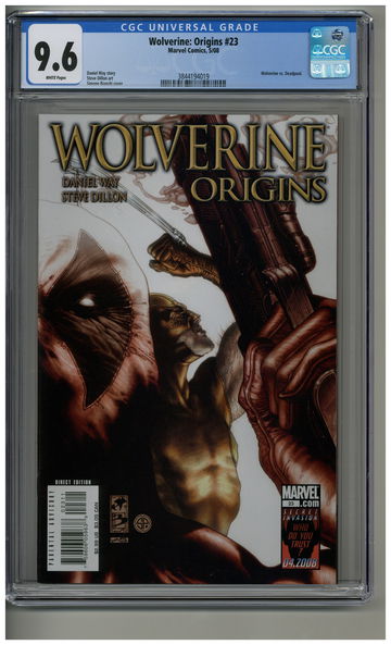 Wolverine: Origins 23 CGC 9.6 Deadpool