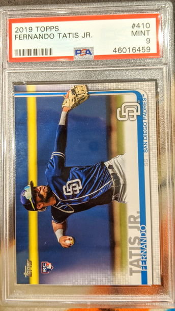 2019 Topps Series 2 Fernando Tatis Jr. 410 PSA 9