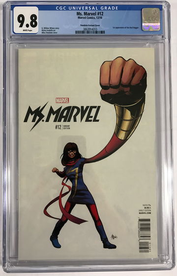 Ms. Marvel #12 CGC 9.8 1:10 Deodato Variant 1st Appearance Red Dagger Disney+