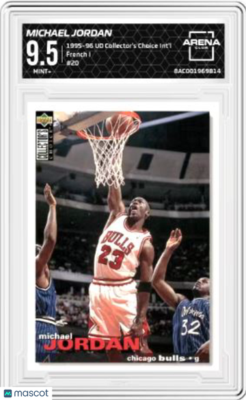 1995 Upper Deck Collector's Choice Michael Jordan #20 French I Arena Club 9.5