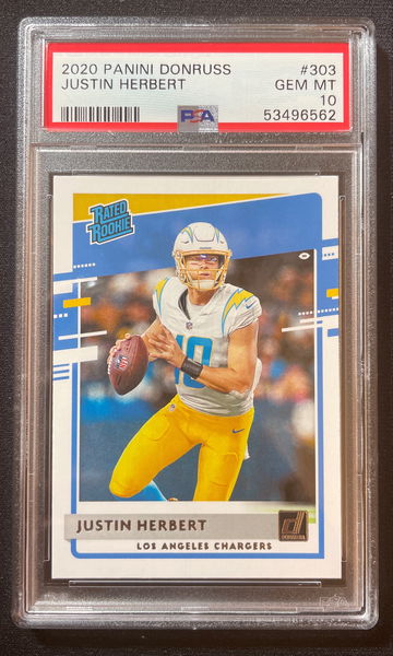 2020 PANINI DONRUSS JUSTIN  HERBERT