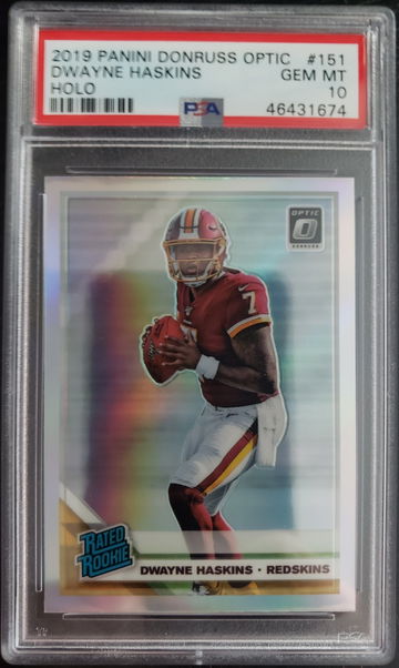2019 Optic Dwayne Haskins Holo