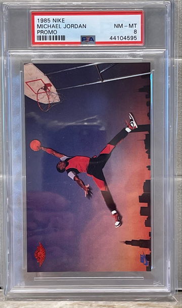 1985 Nike Michael Jordan Promo PSA 8
