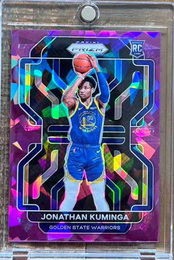 2021 Jonathan Kuminga Purple Ice Rookie Prizm /149