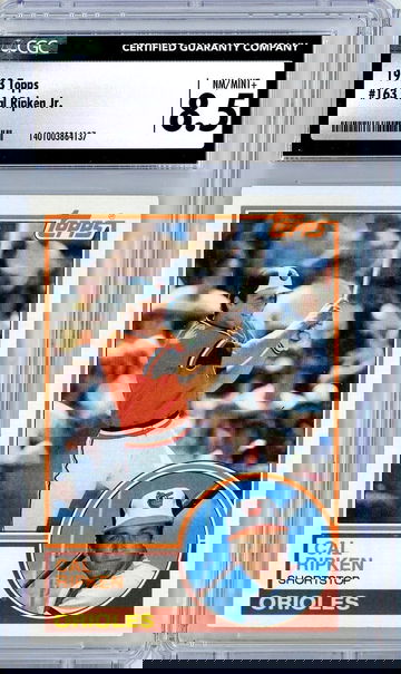 1983 Topps Cal Ripken, Jr. #163 CGC 8.5 P1347