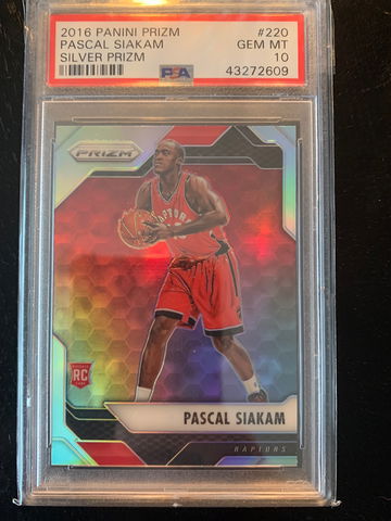 2016 Prizm Silver Pascal Siakem PSA 10
