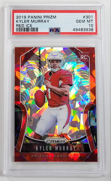 2019 Panini Prizm Kyler Murray Red Ice RC PSA 10
