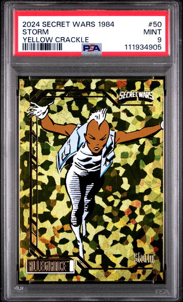 2024 Allegiance #50 Storm Secret Wars 1984 /149 PSA 9