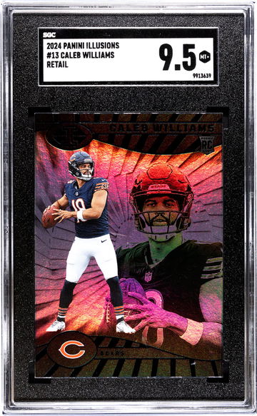 2024 Panini Illusions #13 Caleb Williams Retail SGC 9.5