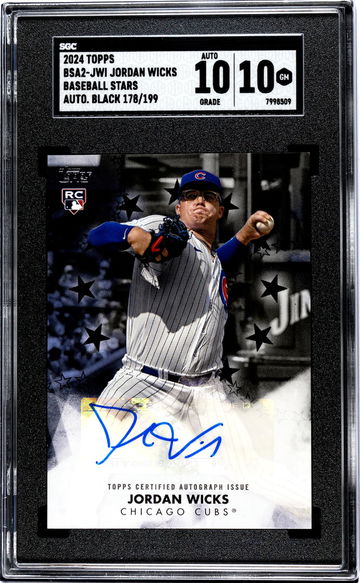 2024 Topps #BSA2-JWI Jordan Wicks Baseball Stars /199 SGC 10