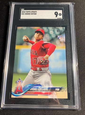 2018 topps update shohei ohtani sgc 9 mint