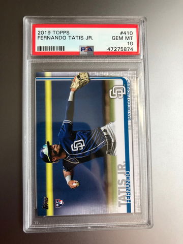 Fernando Tatis Jr. Topps PSA 10