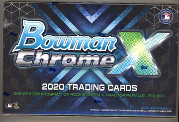 2020 Bowman Chrome X