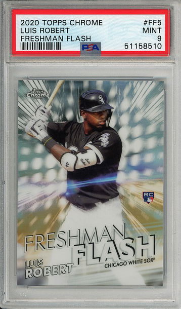 Luis Robert 2020 Topps Chrome Freshman Flash #FF5 PSA 9 Mint Rookie RC! 8510