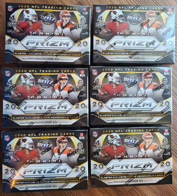 2020 NFL Prizm Blaster lot 6. FPO in Japan shipped