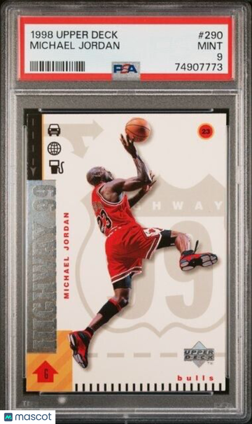 1998 Upper Deck Michael Jordan #290 PSA 9