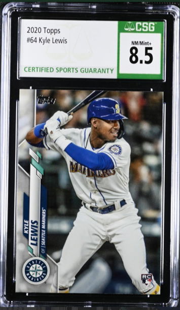 Kyle Lewis 2020 Topps 64 CSG 8.5